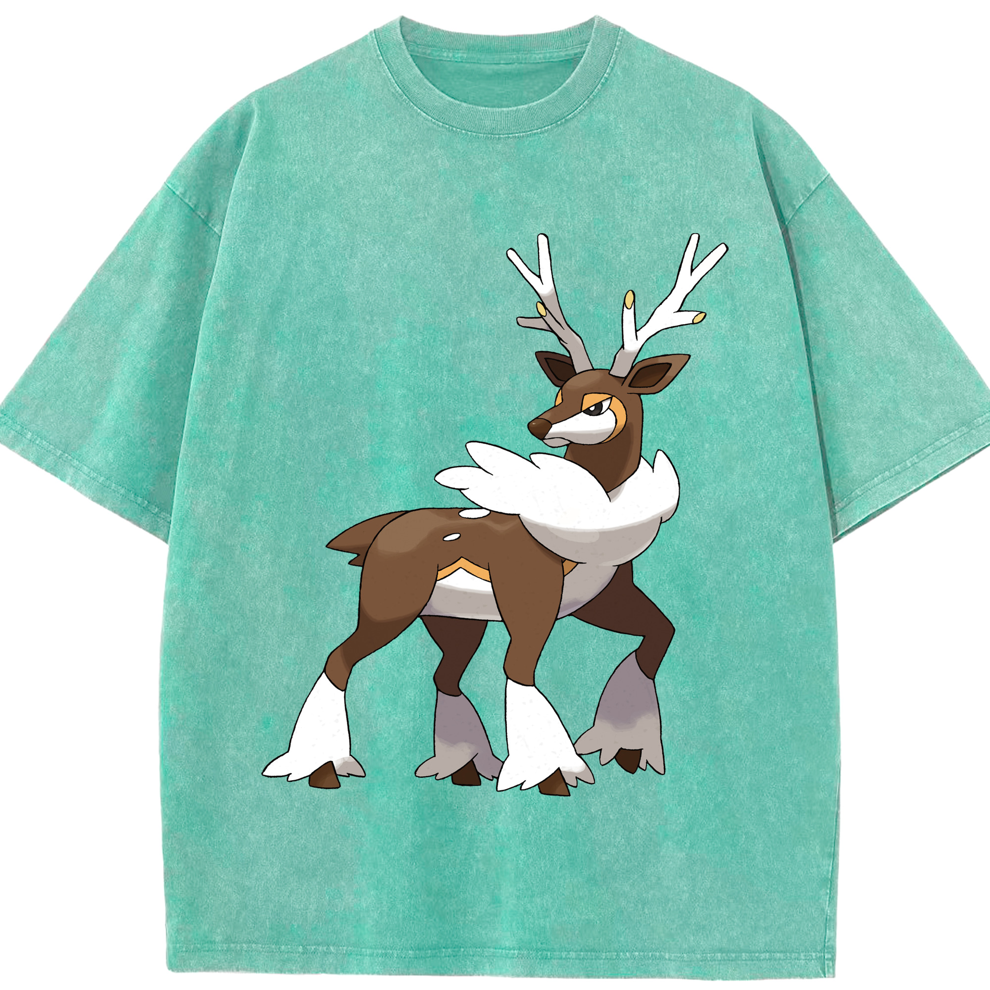 （画像用） ポケットモンスター Pokémon 綿100% ヴィンテージ風 半袖Tシャツ（フロントプリント）